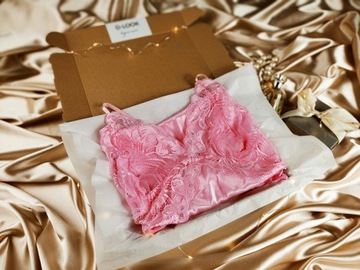 Сексуальная кружевная ночная рубашка-стринги 23k 44 XXL