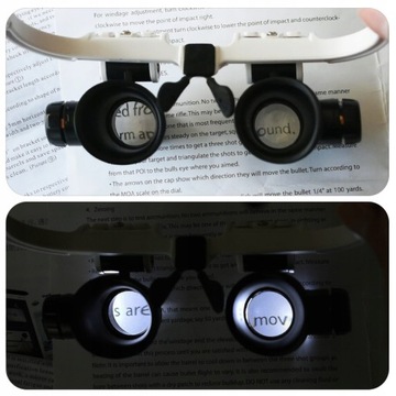 ЛУПА СО СВЕТОДИОДНОЙ ПОДСВЕТКОЙ 23Х 8Х КОСМЕТИЧЕСКИЙ СЕРВИС