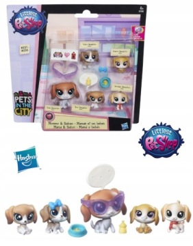Littlest Pet Shop Rodzina Piesk&oacute;w B1902 B7048