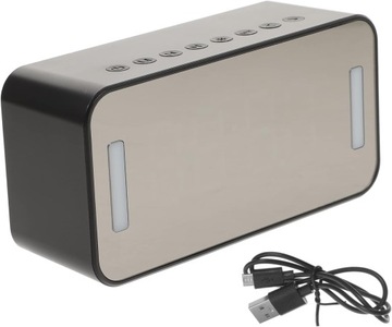 Audio Mini Soundbar Wifi Radio Z Budzikiem Cyfrowe Przeno?ne G?o?niki