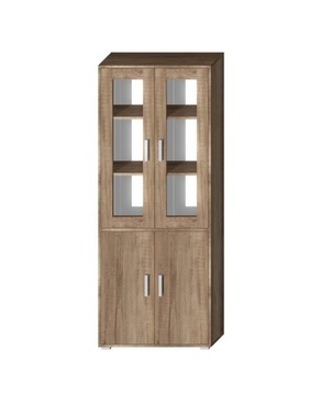 Witryna ANDREA 4D-UNI 80 cm dąb canyon - kolory