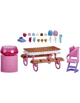 HASBRO DISNEY PRINCESS KAMPER KSIĘŻNICZEK CUKIERNIA TRUCK