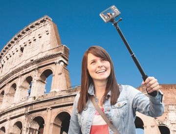 Селфи Hama Monopod для камер и GoPro 90см