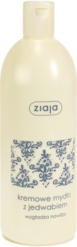 ZIAJA kremowe mydło do ciała z jedwabiem 500ml