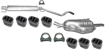 Opel Astra H 1.6 Седан 2004-10/2010 Финал и средний глушитель