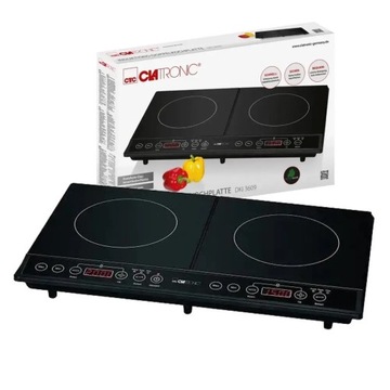 Двухпанельная индукционная плита с двумя пластинами Индукция 2 горелки