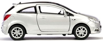 WELLY METAL CAR OPEL CORSA OPC ОТКРЫВАЮЩИЕСЯ ДВЕРИ МОДЕЛЬ АВТОМОБИЛЯ