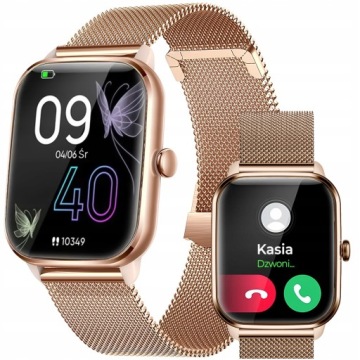 SMARTWATCH ЖЕНСКИЕ ЧАСЫ ПОЛЬСКОЕ МЕНЮ СОЕДИНЕНИЯ 2 РЕМЕШКА СПОРТ ЗДОРОВЬЕ
