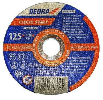 Tarcza do cięcia stali 125x1,0