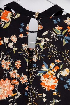 ATMOSPHERE bluzka elegancka szyfonowa 42/XL print