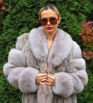 МЕХ ЛИСЫ- КУРТКА-ЛИСА-FOX-FOX- S/M