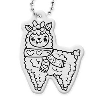 ZAWIESZKA ODBLASKOWA ALPAKA brelok odblaskowy ODBLASK DLA DZIECI