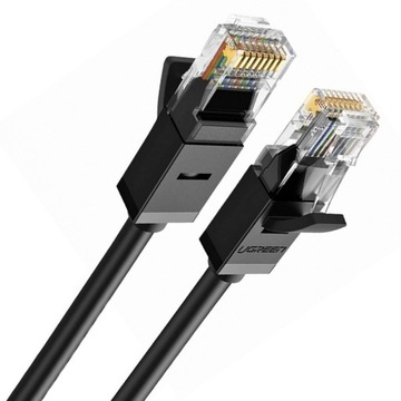 Długi KABEL SIECIOWY UTP LAN Ethernet internet RJ45 Kat. 6 10m 1Gb/s cat.6
