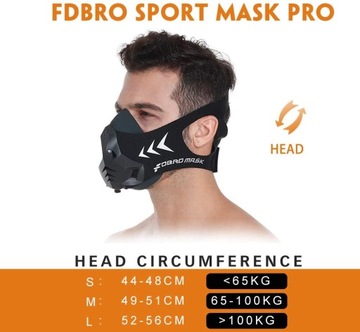 Тренировочная маска FDBRO ТРЕНИРОВОЧНАЯ МАСКА