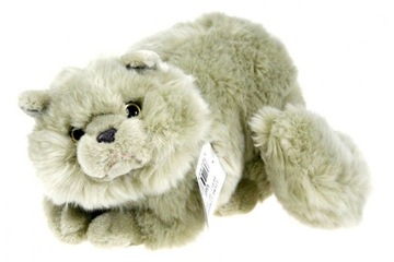 UNI TOYS KOT PERSKI maskotka KOCIAK szary kotek 30cm