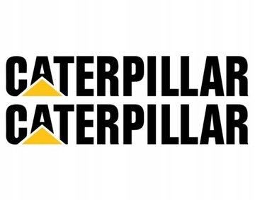 Naklejka napis LOGO CATERPILLAR do 50cm 2 szt