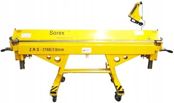 SOREX PROFESJONALNA ZAGINARKA GIĘTARKA DEKARSKA ZRS 2160 / 2,0 mm