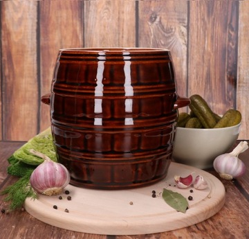 КЕРАМИЧЕСКАЯ БОЧКА ДЛЯ СБОРА 5 Л.