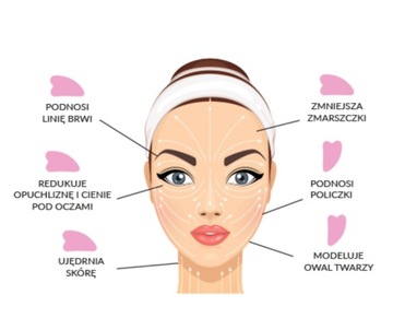 ПЛАСТИНА ИЗ РОЗОВОГО КВАРЦА ДЛЯ МАССАЖА ЛИЦА ГУА ША ПОДАРОЧНАЯ СУМОЧКА