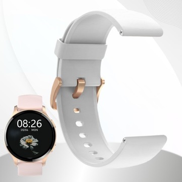 SMARTWATCH ЧАСЫ ЖЕНСКОЕ МЕНЮ ЗВОНКИ СПОРТ ПОЛЬСКИЙ ПУЛЬС SMS ЧАСЫ SMART