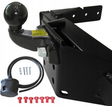 HAK HOLOWNICZY IVECO DAILY+FURGON+SKRZYNIA RAMA+7P