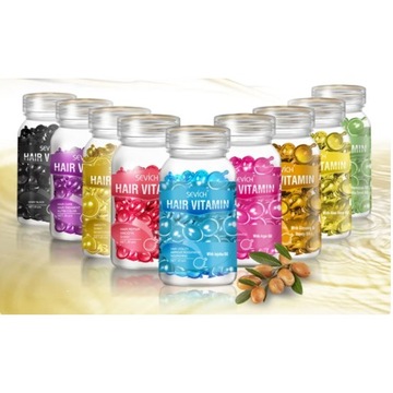 Hair Vitamin Oil Serum Witaminy Kapsułki do Włosów