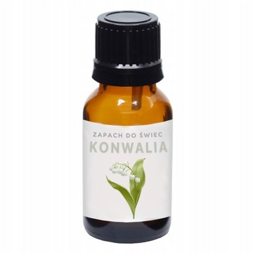 Zapach do świec parafin wosk olejek 10ml KONWALIA