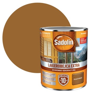 SADOLIN EXTRA 0,75L LAKIEROBEJCA ORZECH WŁOSKI