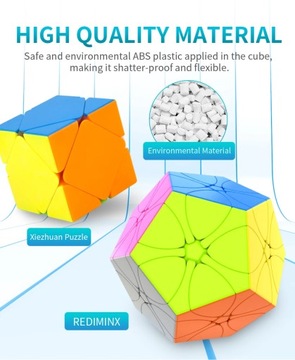 [ECube] Волшебный куб Мою Пираминкс Скьюб Ветряная мельница Полярная звезда Киломинкс Мегаминкс