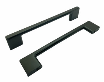 НОВАЯ МЕБЕЛЬНАЯ РУЧКА LUCCA 128ММ МАТОВЫЙ ЧЕРНЫЙ ТЕХНО