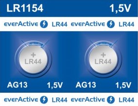 Bateria alkaliczna everActive LR1154 LR44 - 2 szt