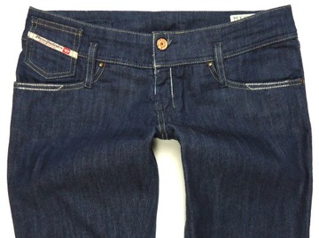 DIESEL spodnie damskie jeansy SLIM LEG MATIC 38 29/34