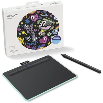 Tablet graficzny piórkowy Wacom Intuos S pistacjowy rysik PEN CTL-4100WLE