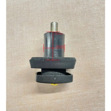 Замок на люк рундука дачи, кемпера, черный СТС