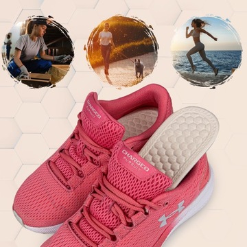 Противопотовые стельки для повседневной обуви, нежный массаж.