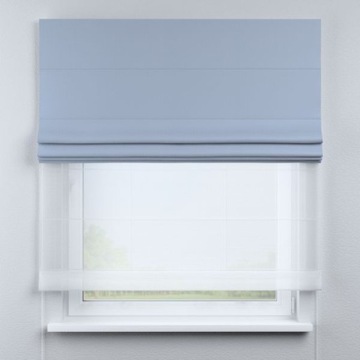 Римская штора Duo затемняющая голубь 130х170