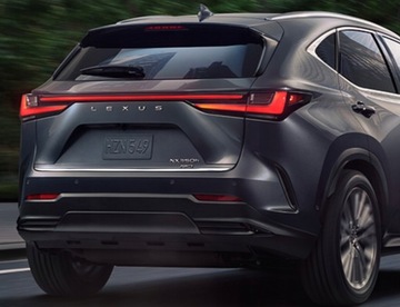 LEXUS NX II 2021+ LIŠTA CHRÓM VÍKO KUFRU KUFR ZADNÍ