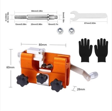 ЗАТОЧКА ЦЕПЕЙ БЕНЗИНОВАЯ ПИЛА ЦЕПНАЯ ПИЛА ШЛИФОВАЛЬНАЯ СТАНКА
