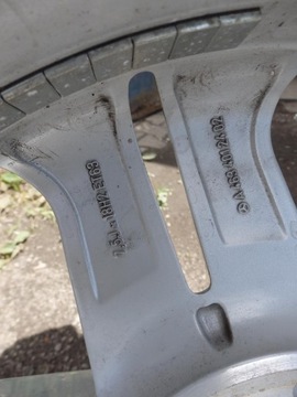 4× DISK HLINÍK MERCEDES-BENZ OE TŘÍDA G W463 7.5" X 18" 5X112