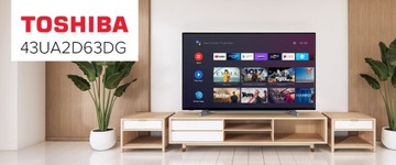 Toshiba 43UA2D63DG 43-дюймовый 4K Android-телевизор со светодиодной подсветкой