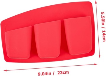 Держатель для кистей для макияжа из 3 предметов с подвесной полкой на присоске