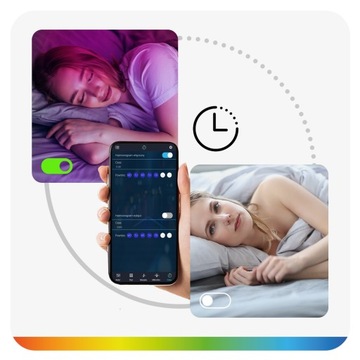 СВЕТОДИОДНАЯ ЛЕНТА 5M NEON 5050 RGBIC ПРИЛОЖЕНИЕ BLUETOOTH УДАЛЕННЫЙ НАБОР RAINBOW 60LED/M