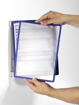 НАСТЕННЫЙ КОМПЛЕКТ DURABLE VARIO 5 СИНИХ ПАНЕЛЕЙ.