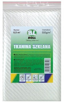 BOLL-TKANINA SZKLANA 0,5M2 GR.500G/M2