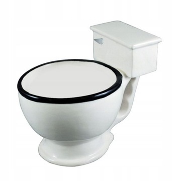 Kubek w kształcie toalety wc śmieszny