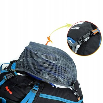 ВЕЛОСИПЕДНЫЙ РЮКЗАК ДЛЯ ВЕЛОСИПЕДА, ПОХОДА, ВОДОНЕПРОНИЦАЕМЫЙ, 18Л