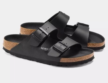 Klapki buty męskie Birkenstock Arizona BS czarne