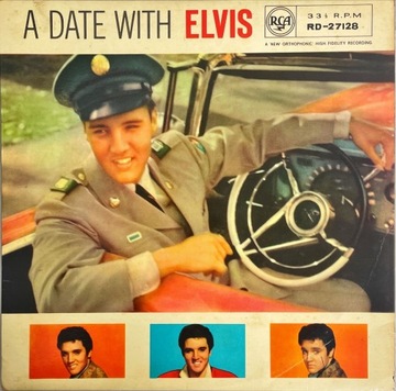 Elvis Presley A Date With Elvis LP RD27128 VG+