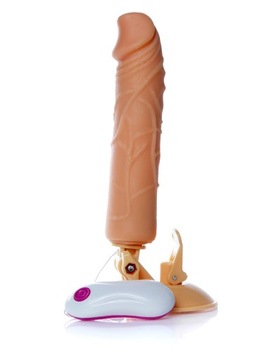 DUŻY PENIS WIBRATOR STYMULATOR CIPKI CYBER SKÓRA WIBRACJE MESKI DAMSKI SEX