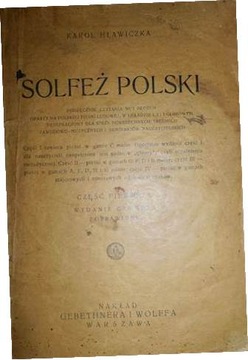 Solfeż Polski cz. 1 - Karol Hławiczka